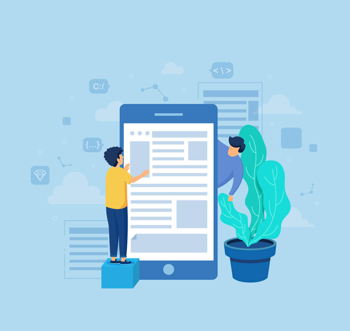 Online-Media-Management